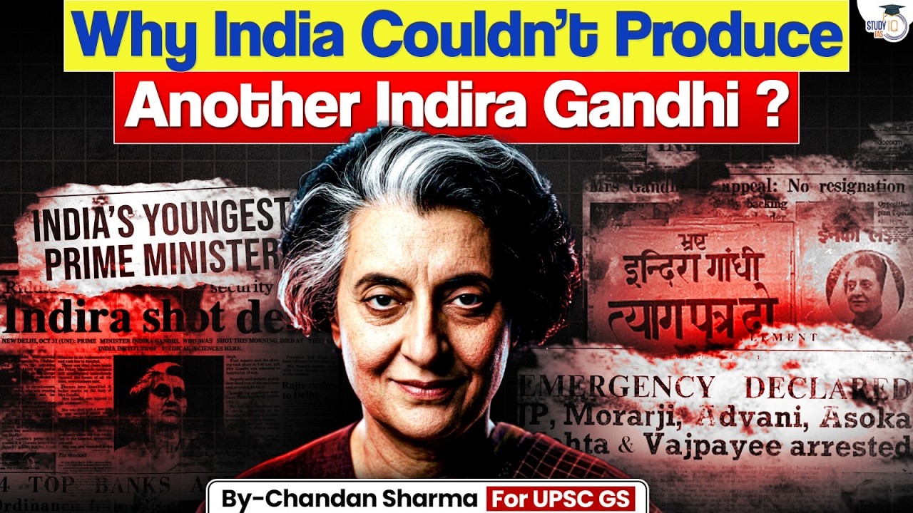 Why Indira Gandhi-Level Leadership is Missing in India? | Women Reservation Bill Explained | StudyIQ