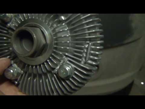 Замена снятие Вискомуфты .Газель Next (cummins engine)