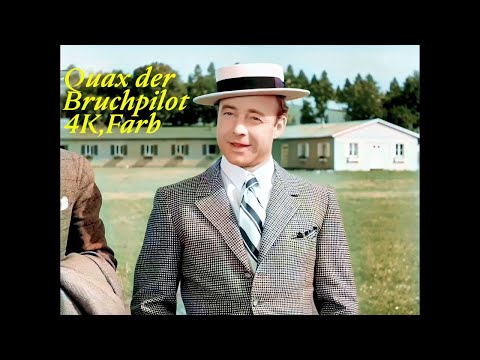 Quax der Bruchpilot (1941) | Heinz Rühmann | Filmklassiker in 4K, restauriert & koloriert
