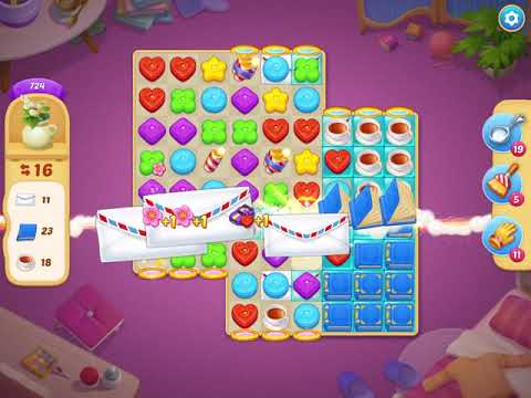 Walkthrough MATCHINGTON MANSION Hard Level 724 / NO BOOSTERS