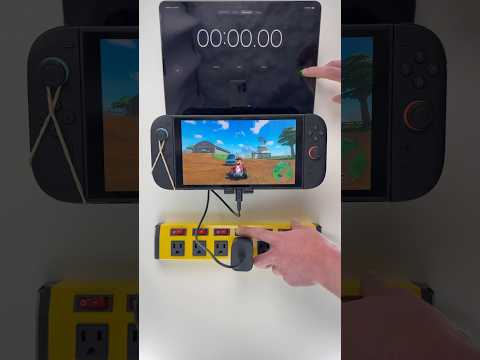 Mario Kart World Switch 2 Battery Life Test #mariokartworld #nintendoswitch2