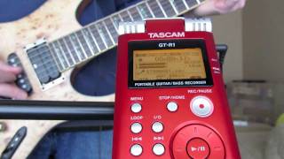 Video thumbnail for GUITAR TONE - TASCAM GT-R1 SOUND DEMO by jAMMAN798