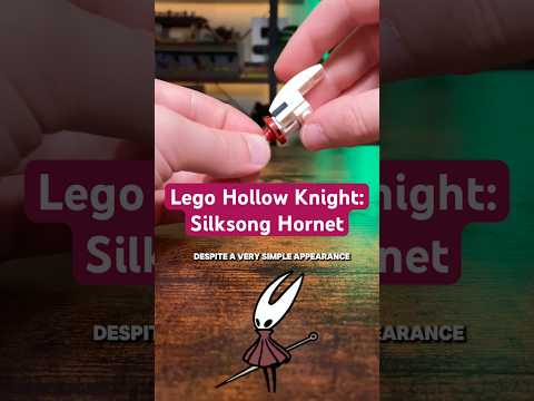 Attempting A PERFECT Lego Hollow Knight: Silksong Hornet #lego #hollowknight #silksong