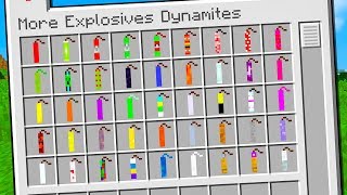 Minecraft ITA - 50 FANTASTICHE DINAMITI da PROVARE!!