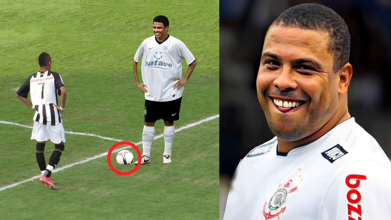 EVEN OVERWEIGHT, RONALDO "THE PHENOMENON" DID THIS FOR CORINTHIANS