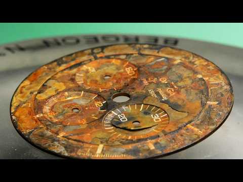 Restoring an Omega Speedmaster Professional Found at the Bottom of a Lake After 20 Years!