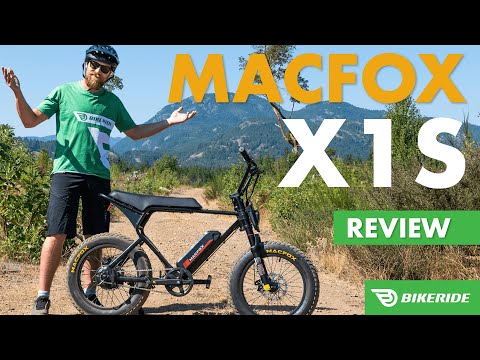 Macfox X1S Review - Is This Cheap Motorcycle-Style E-Bike Worth it?  | BikeRide.com