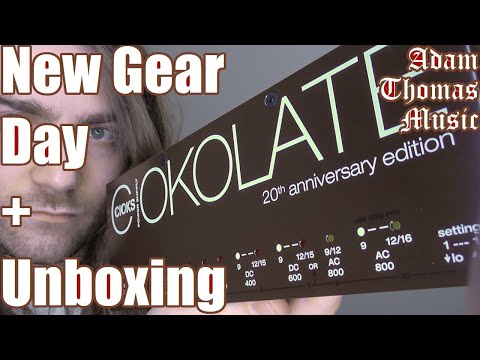 New Gear Day and Unboxing of the Cioks Ciokolate Pedalboard Power Supply