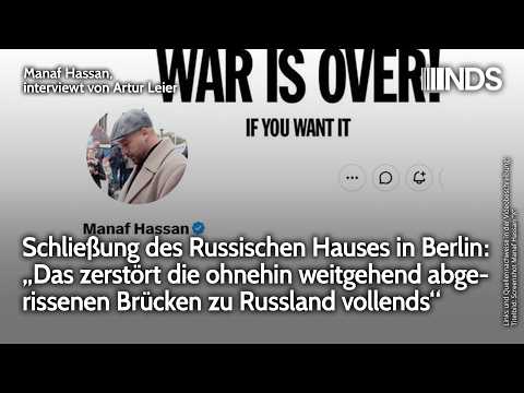 Schließung Russisches Haus Berlin: zerstört die ohnehin abgerissenen Brücken zu Russland vollends Video-Thumbnail von YouTube
