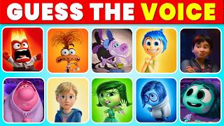 🔊 Test Your Ears: Inside Out 2 Voice Challenge! | Guess The Character Inside Out 2 New Emotion 🎬