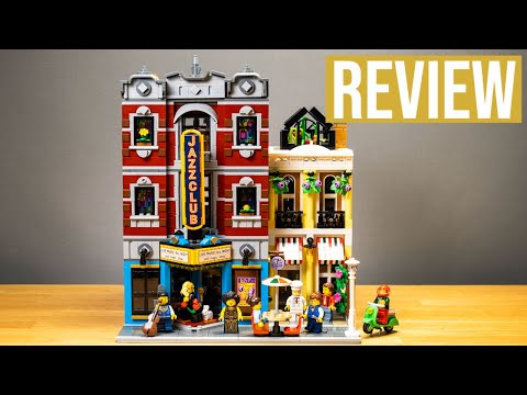 LEGO Icons Jazzclub Modular REVIEW | Set 10312