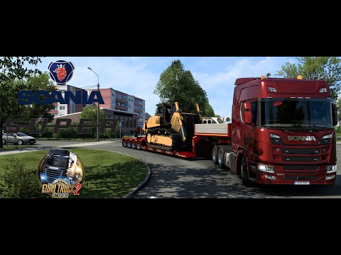 ETS2 1.43 | 2022 SCANIA 560R SUPER G33CM Gearbox | Uppsala - Saint Petersburg Full Trip