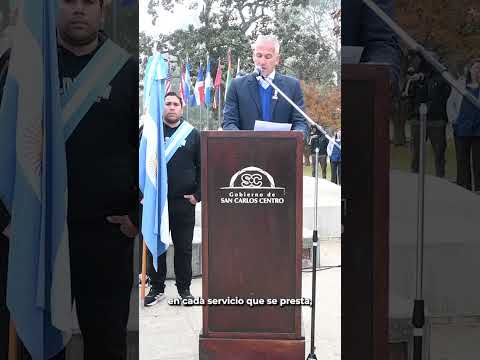 ACTO OFICIAL 25 DE MAYO - DISCURSO INTENDENTE JUAN JOSÉ PLACENZOTTI 