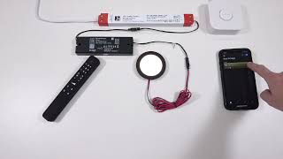 Video: Pairing the S-Mitter remote control with the receiver in a smart home