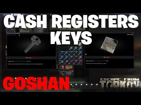 Escape From Tarkov - Goshan Cash Register Key Is EASY MONEY! Interchange Loot GUIDE!
