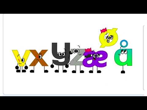 Danish Alphabet Song