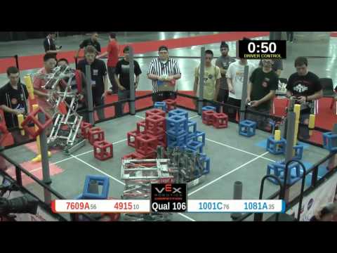 2015 VRC Sci Q106 - 7609A 4915 vs 1001C 1081A - 47 to 48 - VEX Worlds 2015 - Science Division