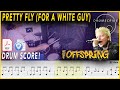 Pretty Fly For A White Guy The Offspring Drum SCORE Sheet Music Play Along DRUMSCRIBE