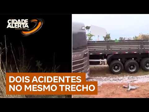 Motorista sobrevive após capotar na BR-070 dias depois de acidente que matou três | Cidade ALerta DF