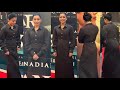 National Crush Rashmika Mandhana FlaunNts Her Huge Figur In Black Beautiful Outfit Trailor Launc
