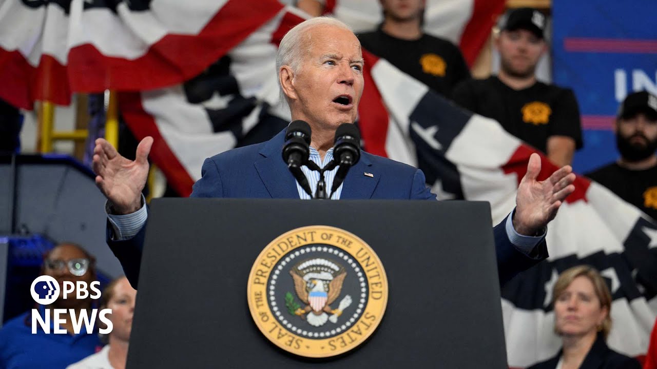 WATCH LIVE: Biden announces order prioritizing grants for projects with better wages, benefits