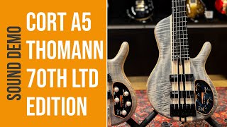 Video thumbnail for Thomann 70th Anniversary Limited Edition Basses: Cort A5 70th Anniversary by Bass Bonedo