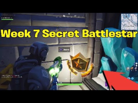 SEASON 7 WEEK 7 SNOWFALL SECRET HIDDEN BATTLESTAR LOCATION (FORTNITE SEASON 7 PRISONER SKIN GUIDE)
