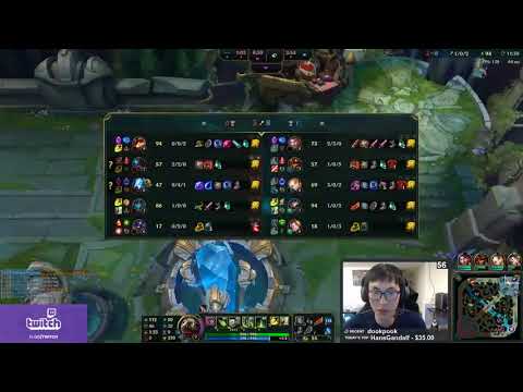 Doublelift as KogMaw Lux vs Kalista Alistar Patch 8.2 Full Gameplay