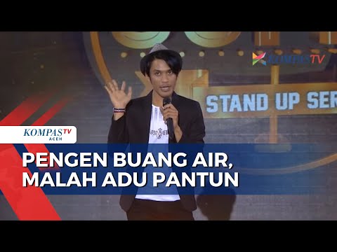 Stand Up Dicky: Adu Pantun Pas Mau Ke WC, Malah Keluar Dicelana