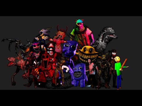 Pillar Chase 2: All Jumpscares! (Survivor and Monster POVs)