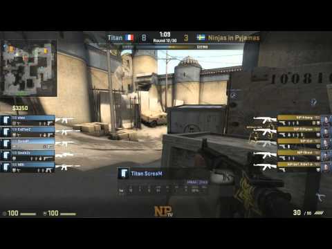 Titan vs NiP [de_dust2] CS:GO Starseries 2014