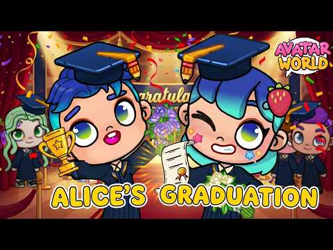 Alice’s Graduation Day! So Proud and Emotional 🎓✨ Avatar World 💎✨ Alice's City