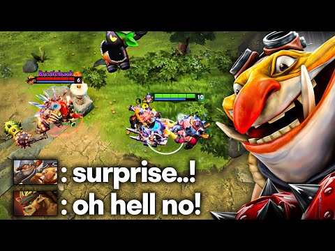 THE MOST DANGEROUS HERO IN DOTA 2 WANTS TO GANK TECHIES?? EXPLOSION!!!!🔥