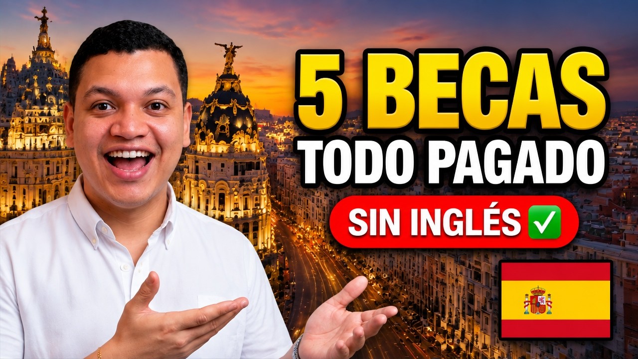 5 Becas Completas en Europa que NO Piden Inglés para 2027