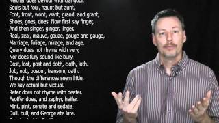 The Chaos Of English Pronunciation by Gerard Nolst Trenité