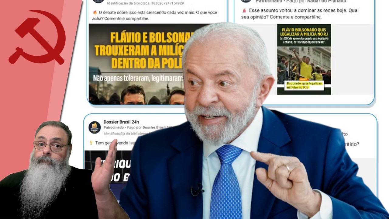 GABINETE do ÓDIO LULISTA EXPOSTO: PÁGINAS impulsionam ACUSAÇÕES contra FLÁVIO