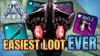Best Loot Hexagon & Blueprint Farm On Genesis 1 | Ark Survival Ascended