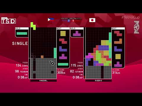 TETR.IO Cup 6 - Rideris Vs. VinceHD - Losers Finals