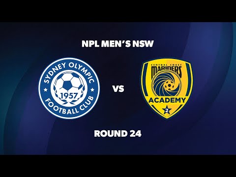 NPL Men’s NSW Round 24: Sydney Olympic FC v Central Coast Mariners FC