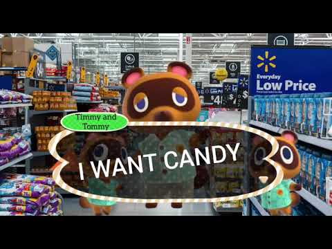Timmy And Tommy Demand Tom Nook To Give Them Candy At Walmart Then Have A Seizure *Very Sad*