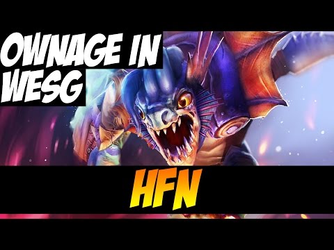 OWNAGE IN WESG - hFn Slark - Dota 2