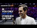 Roger Federer On Life After Tennis, Performing With Coldplay & More Carpool | 2023 Laver Cup