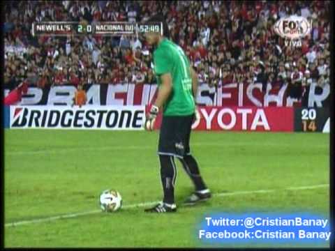 Newell's 4 Nacional 0 (Relato Gustavo Cima) Copa Libertadores 2014 Los goles (27/2//2014)