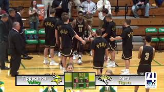 Tippecanoe Valley Boys Basketball vs Peru