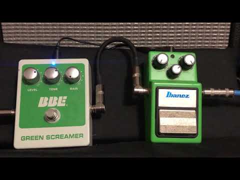 BBE Green Screamer TS-Style Overdrive Distortion Pedal (Original Circuit) image 4