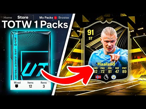 I FULL SENT PACKS FOR TOTW 1! 😨 FC 26 Ultimate Team