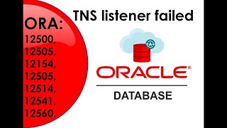 (100% SOLVED) ORA 12500 TNS listener failed to start a dedicated server process