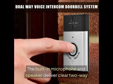 Wireless 2-Way Intercom Doorbell System