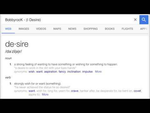 BobbyrocK - (I Desire)