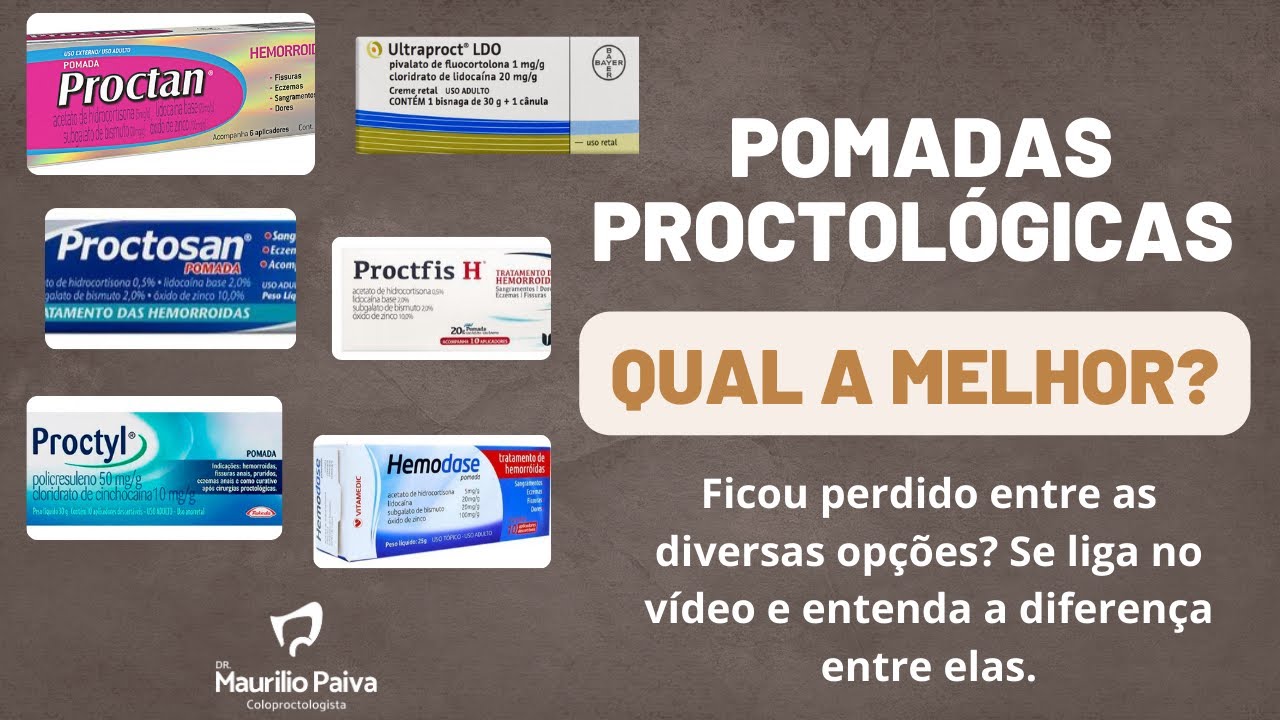 Pomadas para hemorroida: qual a MELHOR?